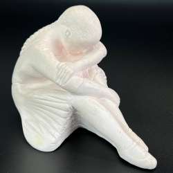 Art Deco Vintage Collectible Swedish Plaster Figurine Statue Girl Ballerina