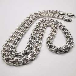Vintage Massive Chain Jewelry ,925 Sterling Silver,Signature 49,72g