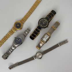 Bundle of women's wristwatches  Stainless Steel Lot (Repair/Parts)