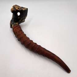 Original Vintage Gazelle Saiga Horn Home Decor Taxidermy 232 gr.