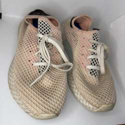 Used Adidas Deerupt Runner Sz 8.5 Men’s Running Shoes Multi-Color