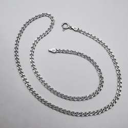 Vintage Fine Jewelry Chain,   925 Sterling Silver, Signed  7,24g