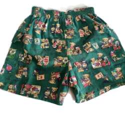 Vintage Boy Kids shorts Trips Four year Old Teddy Bear