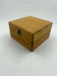 Box Vintage Art Deco Antique Style Wood Handmade Trinket Jewelry Box