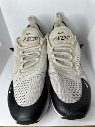 Nike Air Max 270 Light Bone US Size 11/ UK Size 10 Men’s Shoes White & Black