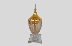 Aroma Fragrance Burner Incense Crystal Glass Stand Decor Home Gift Incense China