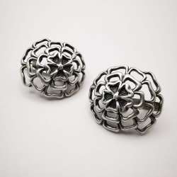 Artwork,Vintage,Fancy Women's Earrings,925 Silver,Jewelry 8,8 g
