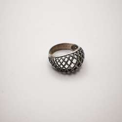 USSR Artwork, Vintage Women's Ring,Star 925 Sterling Silver,Jewelry 3,3 g