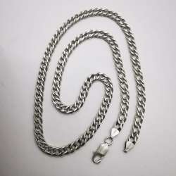 Vintage Beautiful  Jewelry Chain, 925 Sterling Silver, Signed  36.88g