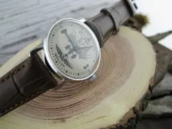 Watch Buran. Aviator. vintage watch. Retro watch USSR, Soviet watch, Mens watch,