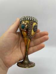 Antique Vintage Decorative Handmade Cup Copper , Home Decoration