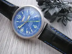 raketa Aviator vintage watch Caliber 2409 17Jewels. case is steel, diameter 40.