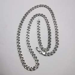 Vintage Beautiful  Jewelry Chain, 925 Sterling Silver, Signed  23.09g