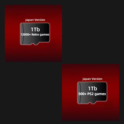 TF Game Card For Anbernic RG406V All Emulator Pre-install Retro PS2 PSP PS1 Game