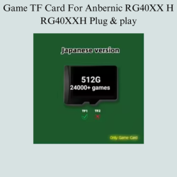 Game TF Card For Anbernic RG40XX H RG40XXH Plug&play Pre-install Retro Games