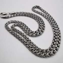 Vintage Beautiful  Jewelry Chain, 925 Sterling Silver, Signed  21.91g