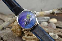 raketa  shaturmankie aviator vintage watch case is steel gift for men antique.