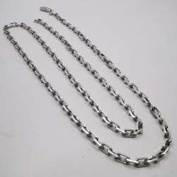 Vintage Beautiful  Jewelry Chain, 925 Sterling Silver, Signed  16.47g