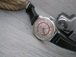 raketa USSR vintage watch Caliber 3602 18  case is steel diameter 43.0 m russian