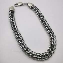 Vintage Beautiful Bracelet Jewelry,925 Sterling Silver,Handmade  12,76g