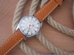 Vostok - Aviator. vintage watch Caliber 2409 17 Jewels case is steel, diameter