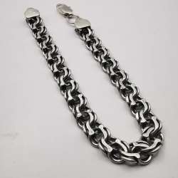 Vintage Beautiful Bracelet Jewelry,925 Sterling Silver,Handmade  19,91g