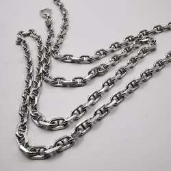Vintage-Beautiful-Jewelry-Chain-925-Sterling-Silver-Signed-1462g