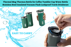 Thermal Mug Thermos Bottle for Coffee Tumbler Cup Water Bottle Stainless Steel