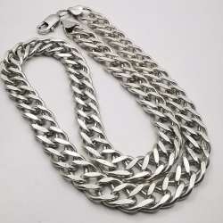 Vintage Massive Chain Jewelry ,925 Sterling Silver,Signature 67,01g