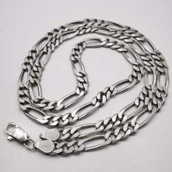Vintage Massive Chain Jewelry ,925 Sterling Silver,Signature 42,29g