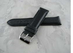 Watchband Bracelet for watches. Strap. Bracelet. New, leather. Blue. Width 22mm.