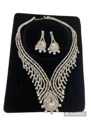 Necklaces Earring Accessories Crystal Stones Party stylish
