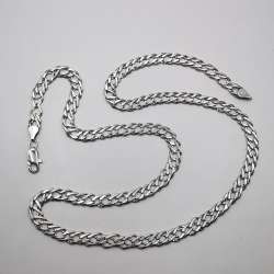 Vintage Beautiful  Jewelry Chain, 925 Sterling Silver, Signed  28.68g