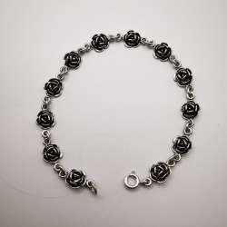 Vintage Dainty Women's Bracelet,Jewelry,925 Sterling Silver,Handmade