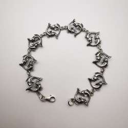Vintage Beautiful Women's Bracelet Jewelry,925 Sterling Silver,Handmade