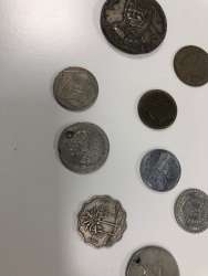 Multiple Coins. Different. Jordanian, Different Values.