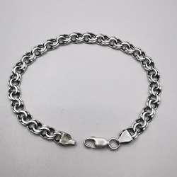 Vintage Beautiful Bracelet Jewelry,925 Sterling Silver,Handmade  13,08g