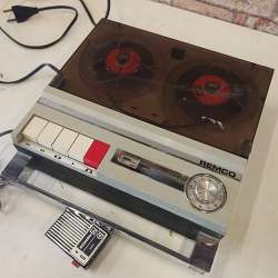 Vintage RCA REMCO S 3000 Portable Reel to Reel Tape Recorder French Classic