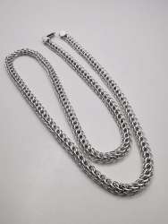 Vintage Beautiful  Jewelry Chain, 925 Sterling Silver, Signed  34.76g