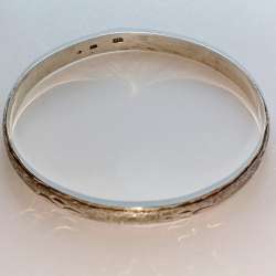Vintage silver bracelet, diameter 60 mm, weight 14 g.