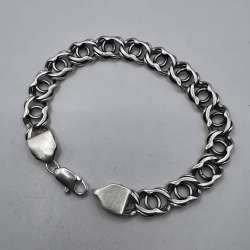 Vintage Beautiful Bracelet Jewelry,925 Sterling Silver,Handmade  24,65g