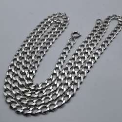 Vintage Beautiful  Jewelry Chain, 925 Sterling Silver, Signed  21,29g
