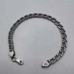 Vintage Beautiful Bracelet Jewelry,925 Sterling Silver,Handmade  9,42g