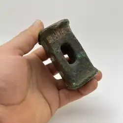 Antique Bronze Hammer Head 1kg Old Casting Blacksmiths Tool Carpenters Handmade