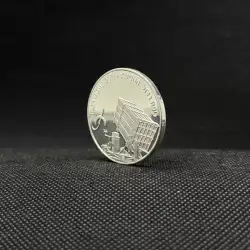 Vintage Iron Dome Sterling Silver 925 Commemorative Coin Israel 28 Gr Limited