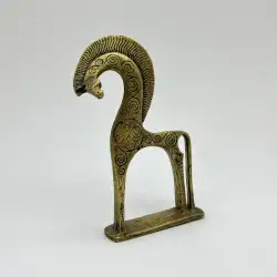 Vintage Handmade beautiful Horse Statue Brass greek Gifts souvenirs Decor Table