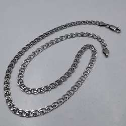 Vintage Beautiful  Jewelry Chain, 925 Sterling Silver, Signed  13,88g