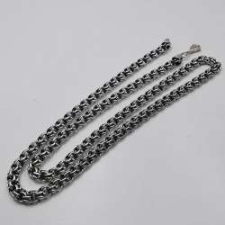 Vintage Beautiful  Jewelry Chain, 925 Sterling Silver, Signed  32,04g