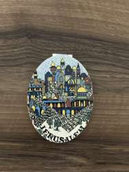 Jerusalem Handheld Mirror – Souvenir from the Holy City