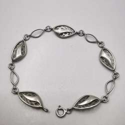 Vintage Beautiful Bracelet Jewelry,925 Sterling Silver,Handmade  6,11g